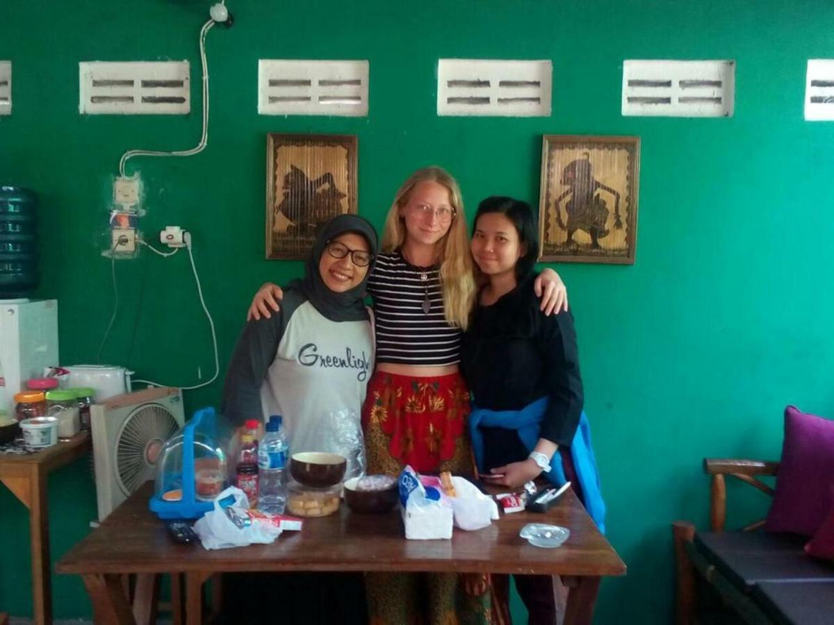 Bilik Bamboo Hostel Yogyakarta Bagian luar foto